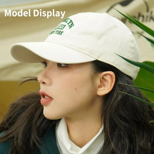 embroidered letters baseball cap