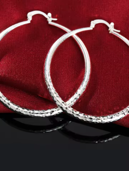 Premium silver earrings for women