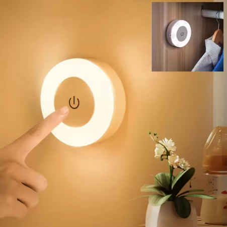 LED USB Rechargeable Portable Mood Light – Living Room/Bedroom Interior Lighting