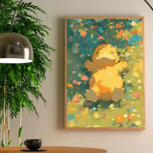 P-Psyduck Poster Wall Decor