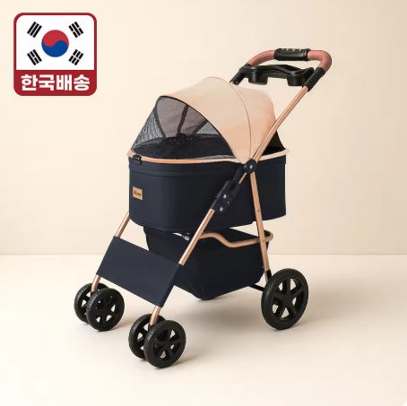 (LETO) Leto Dog Stroller, Lightweight One-Touch Quick-Folding LDS-Q01