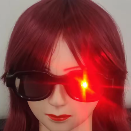 LED Conan Style Glowing Glasses – USB Charging Cosplay Prop for Parties and Halloween