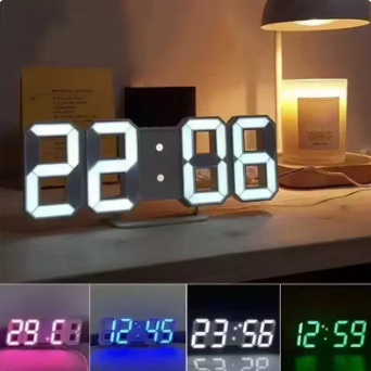 Home 3D Digital Electronic Clock