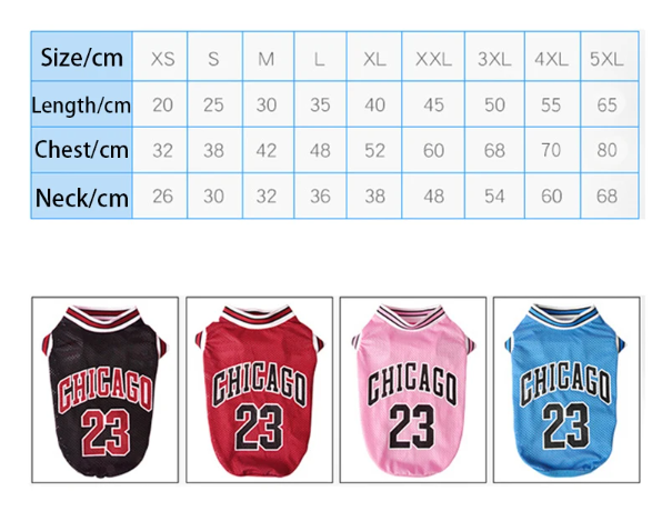 Sports Dog Clothes