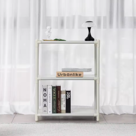 3-Tier Multipurpose Storage Shelf - Kitchen, Pantry, Microwave Display Rack