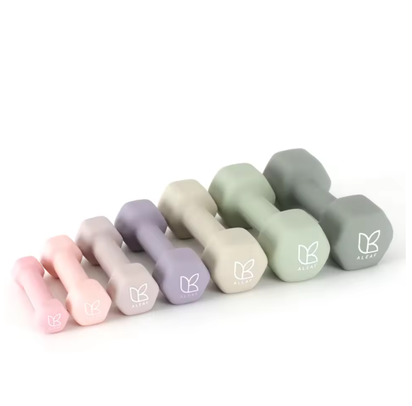 ARIF Neoprene Color Hex Dumbbells (Pair) – 0.5kg to 5kg