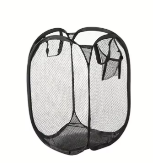 Laundry basket, foldable dirty clothes storage basket, large storage basket