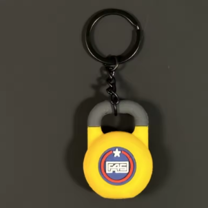 2025 Barbell Keychain – DIY Silicone Dumbbell Keyring for Fitness Lovers & Gym Gifts