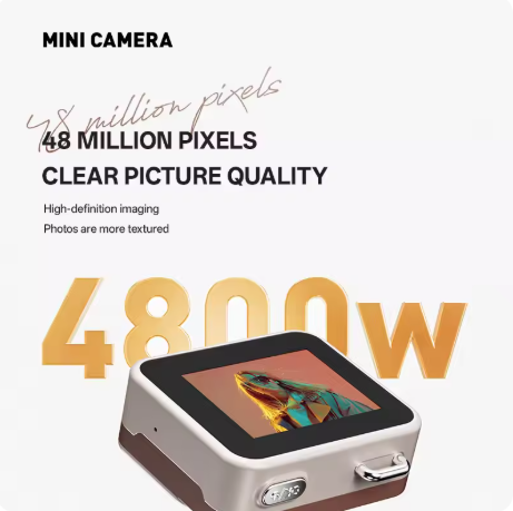 HD CCD Retro Mini Digital Camera – Perfect for Travel, Outdoor Photography, and Children's Gifts