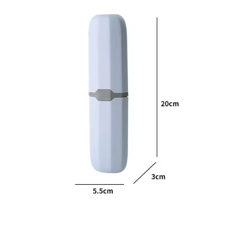 Portable Toothbrush & Toothpaste Case – For Travel Storage & Protection